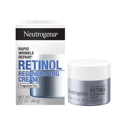 Neutrogena Rapid Wrinkle Repair Retinol Regenerating Cream Fragrance Free 48g