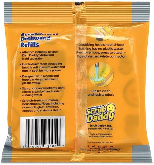 Scrub Daddy Dish Daddy Refills Pad 8 x 2 Pack