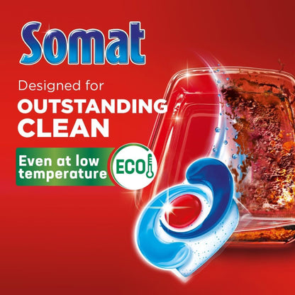 Somat Excellence 4in1 Dishwashing Tablets, 135 Packs