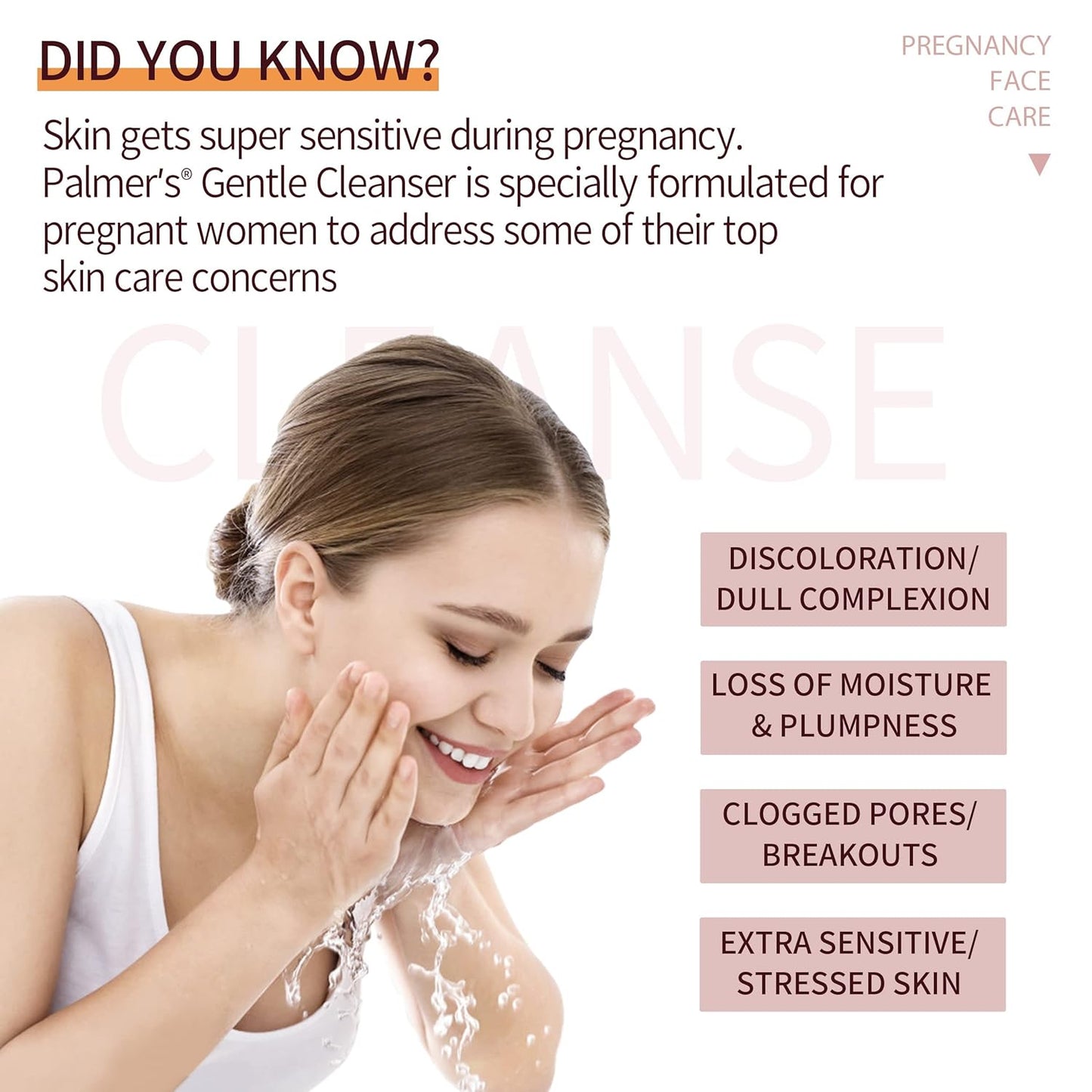 Palmer's Pregnancy Gentle Facial Cleanser 125ml