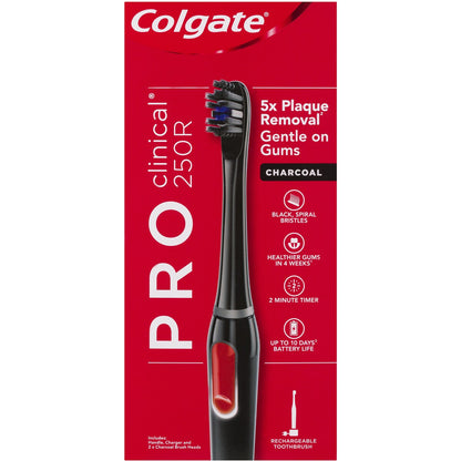 Colgate ProClinical 250R Charcoal Electric Toothbrush (Black)