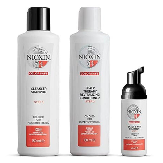 Nioxin System 4 Starter Kit – Advanced Care for Thinning Colored Hair