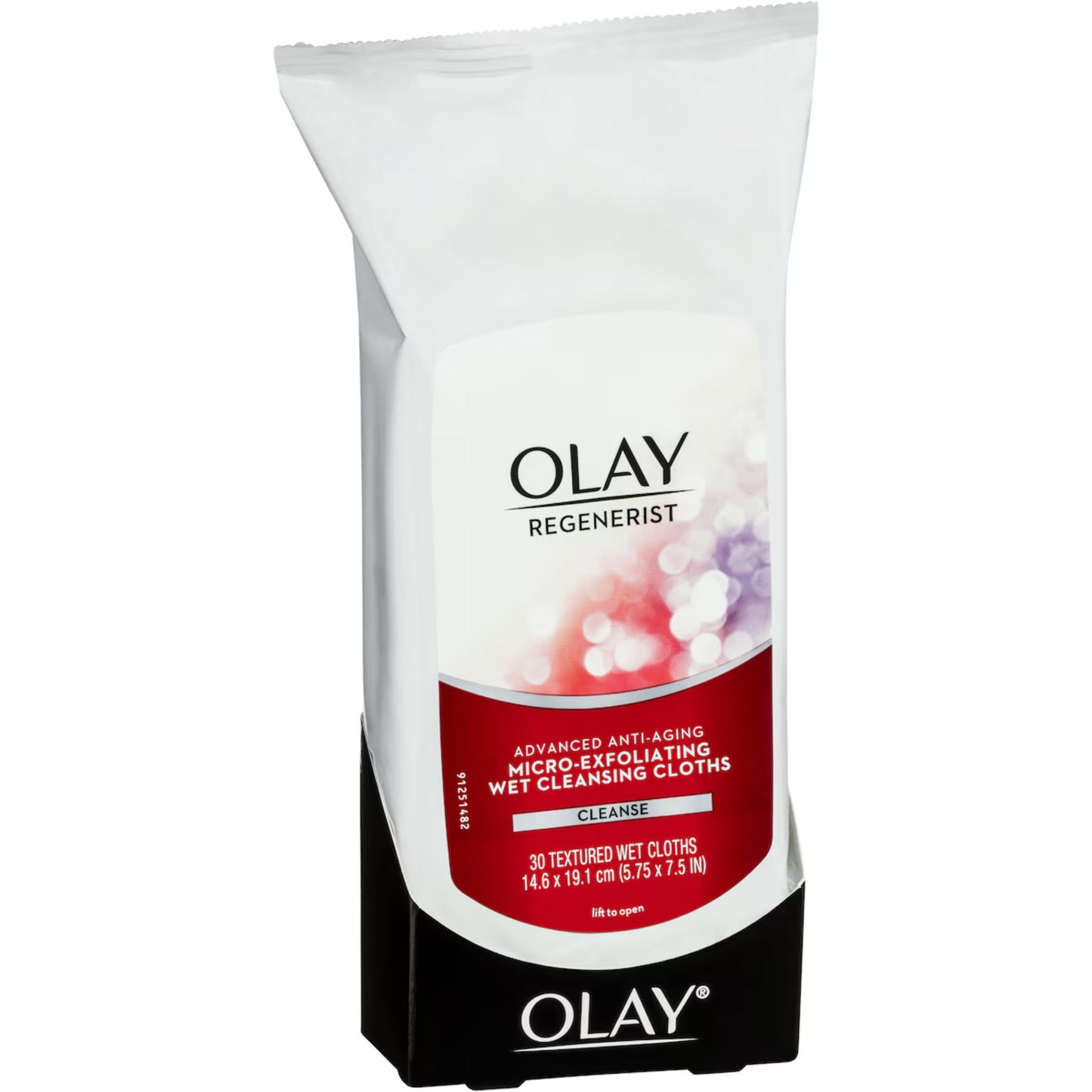 3 x Olay Regenerist Avanced Anti-Aging Micro-Exfoliating Facial Wipes 30 Pack