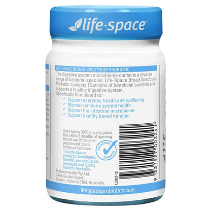 Life Space Broad Spectrum Probiotic 60 Capsules